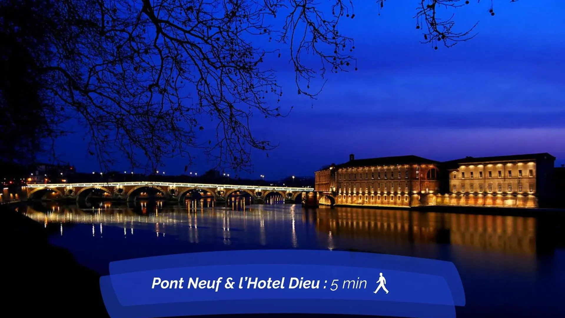 Appartement Hyper-Centre - Pont Neuf - St Cyprien Toulouse Fransa